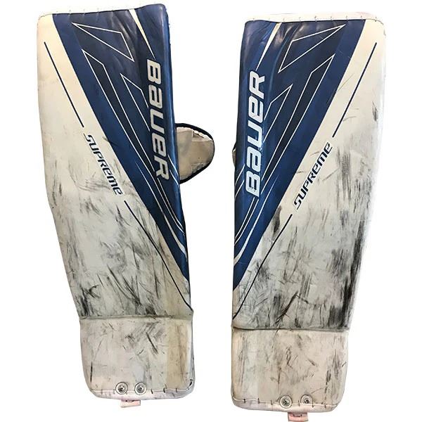 FREDERIK ANDERSON GAME USEF TORONTO MAPLE LEAFS GOALIE PADS (MLSE COA)