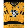 Image 3 : SIDNEY CROSBY SIGNED PITTSBURGH PENGUINS CUSTOM JERSEY - ELITE SPORTS COA