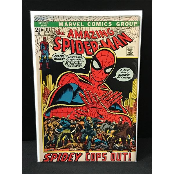 THE AMAZING SPIDERMAN #112 - MARVEL COMICS