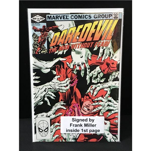 DAREDEVIL #180 SIGNED BY FRANK MILLER - MARVEL COMICS