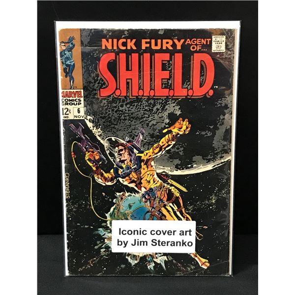 NICK FURY AGENT OF SHIELD #6 - MARVEL COMICS