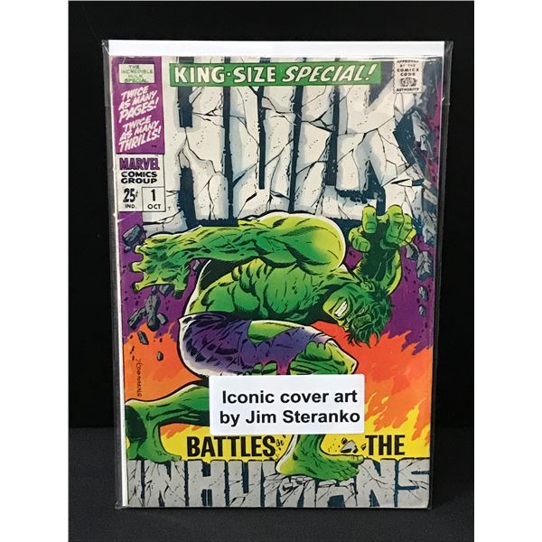 THE INCREDIBLE HULK KING SIZED ANNUAL #1 - MARVEL COMICS