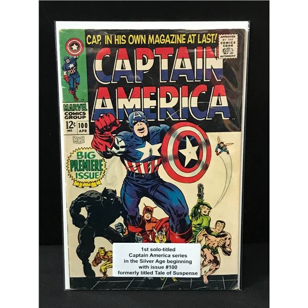 CAPTAIN AMERICA #100 - MARVEL COMICS