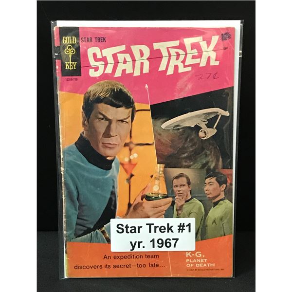 STAR TREK #1 (1967) - GOLD KEY COMICS
