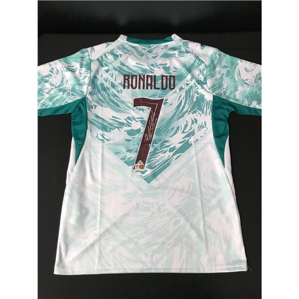 CHRISTIANO RONALDO SIGNED PORTUGAL JERSEY - ELITE SPORTS COA