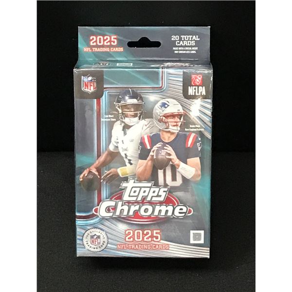 2025 TOPPS CHROME SEALED TRADING CARD BOX