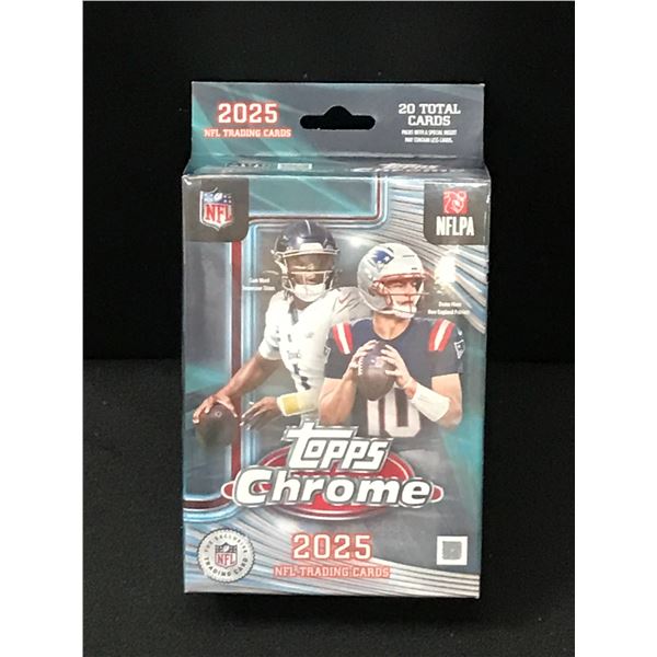 2025 TOPPS CHROME SEALED TRADING CARD BOX