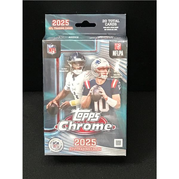 2025 TOPPS CHROME SEALED TRADING CARD BOX
