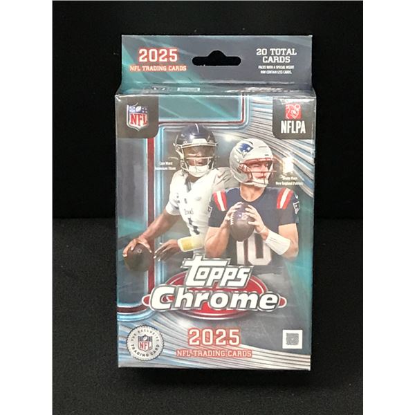 2025 TOPPS CHROME SEALED TRADING CARD BOX