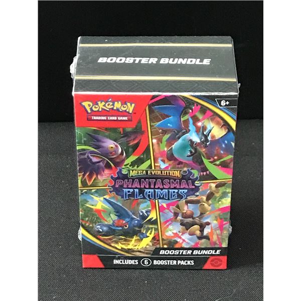 POKEMON TCG MEGA EVOLUTION PHANTASMAL FLAMES SEALED BOOSTER BUNDLE