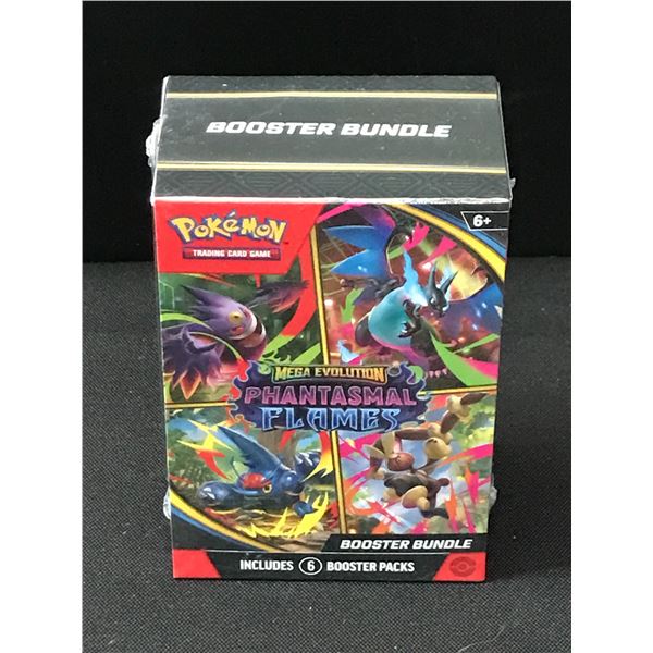 POKEMON TCG MEGA EVOLUTION PHANTASMAL FLAMES SEALED BOOSTER BUNDLE