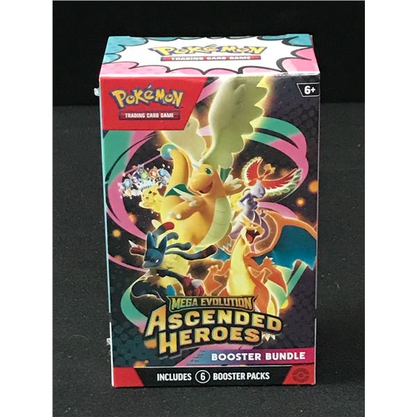 POKEMON TCG MEGA EVOLUTION ASCENDED HEROES SEALED BOOSTER BUNDLE