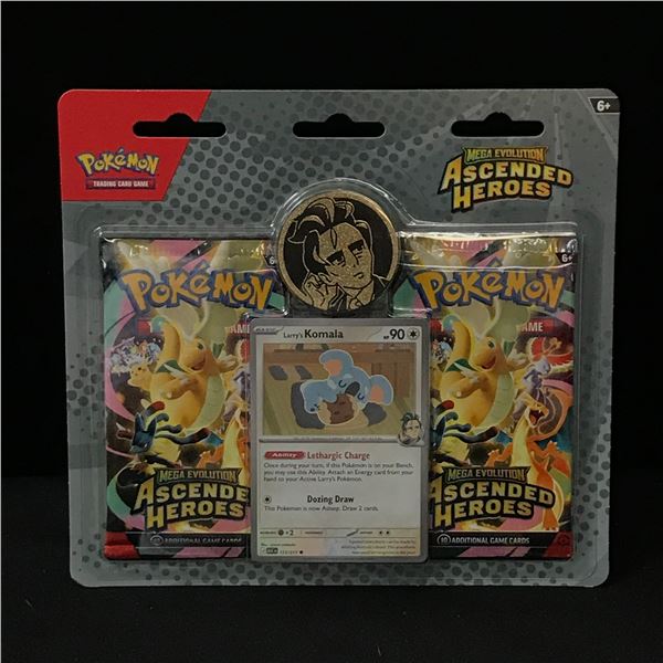 POKEMON TCG MEGA EVOLUTION ASCENDED HEROES 2-PACK BLISTER COLLECTION SEALED BOX