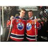 Image 1 : CONNOR MCDAVID AND WAYNE GRETZKY SIGNED 8 X 10 (ACE COA)