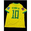 Image 1 : NEYMAR JR. SIGNED BRAZIL SOCCER JERSEY (BECKETT COA)