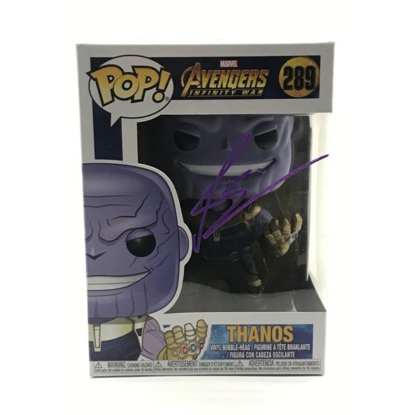 JOSH BROLIN SIGNED THANOS FUNKO POP (HOLLYWOOD COA)