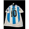 Image 1 : LIONAL MESSI SIGNED ARGEMTINA SOCCER JERSEY (BECKETT COA)