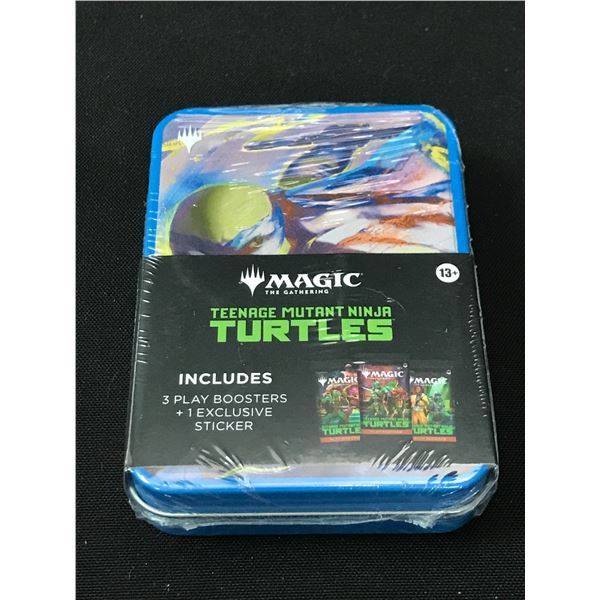 MAGIC THE GATHERING TEENAGE MUTANT NINJA TURTLES SEALED TRADING CARD TIN