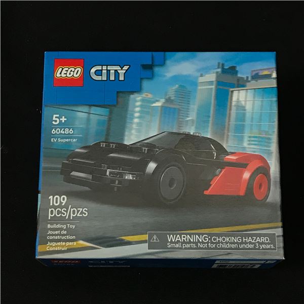 LEGO CITY #60486 EV SUPERCAR IN ORIGINAL PACKAGING