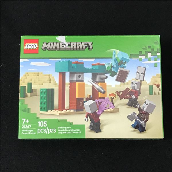 LEGO MINECRAFT #21267 THE ILLAGER DESERT PATROL  IN ORIGINAL PACKAGING