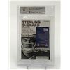 Image 2 : 2016 PANINI ENCASED ROOKIE NOTABLE SIGNATURE STERLING SHEPARD TRADING CARD 1/1 - BECKETT GRADE 8.5