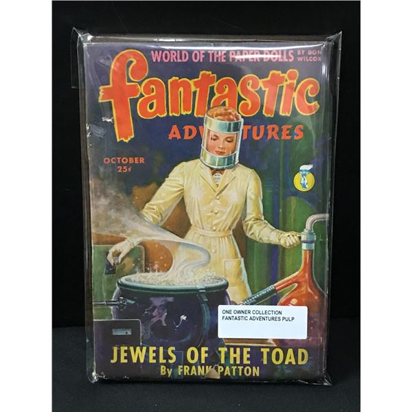 1940 OCTOBER ISSUE FANTASTIC ADVENTURES