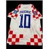 Image 1 : LUCA MODRIC SIGNED CROATIA SOCCER JERSEY (BECKETT COA)