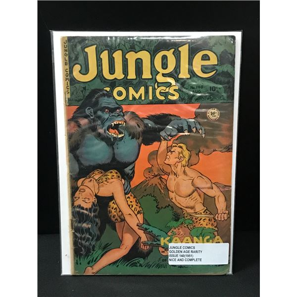 JUNGLE COMICS NO.140 GOLDEN AGE COMICS