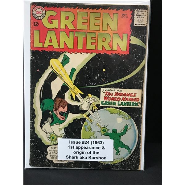 GREEN LANTERN #24 (1963) 1ST APP & ORIGIN OF THE SHARK - DC COMICS