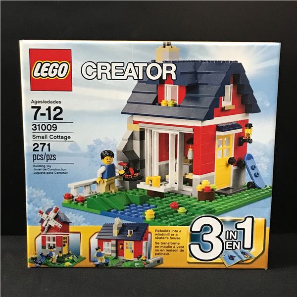 SEALED LEGO CREATOR 31009 SMALL COTTAGE IN ORIGINAL PACKAGING