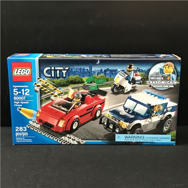 SEALED LEGO CITY 60007 HIGH SPEED CHASE IN ORIGINAL PACKAGING