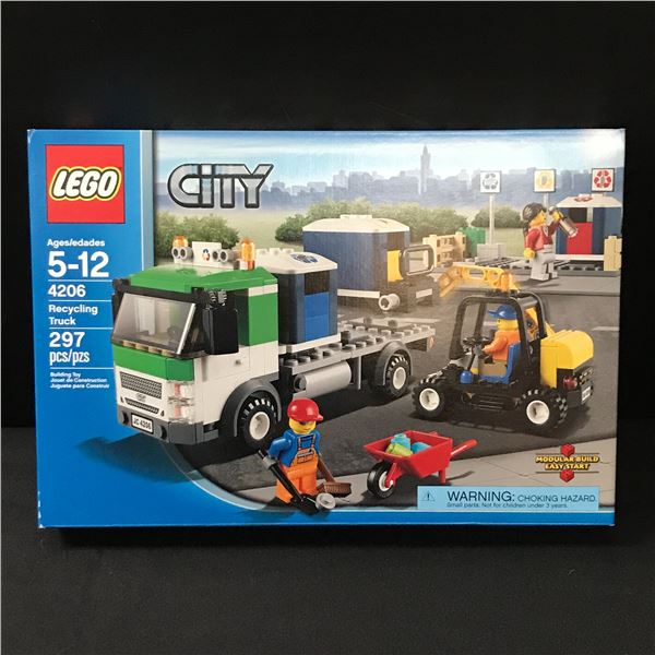 SEALED LEGO CITY 4206 RECYCLING TRUCK IN ORIGINAL PACKAGING