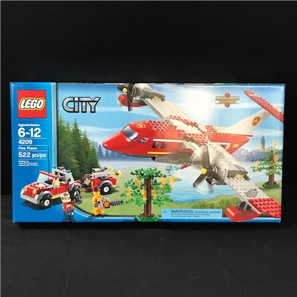 SEALED LEGO CITY 4209 FIRE PLANE IN ORIGINAL PACKAGING