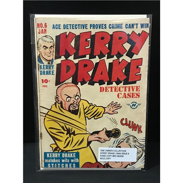 1944 KERRY DRAKE DETECTIVE CASES NO.6