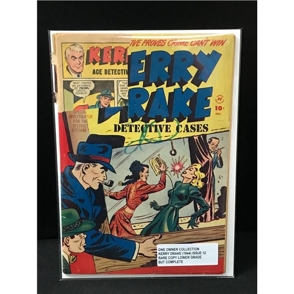 1944 KERRY DRAKE DETECTIVE CASES NO.12