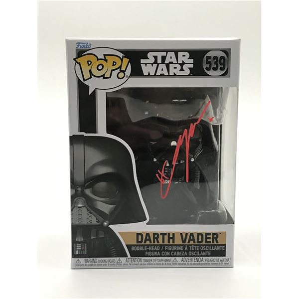 HAYDEN CHRISTIANSEN SIGNED DARTH VADOR FUNKO POP (WWOC COA)