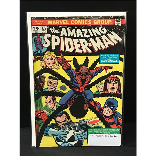 MARVEL COMICS THE AMAZING SPIDER-MAN NO.135 3RD APP PUNISHER