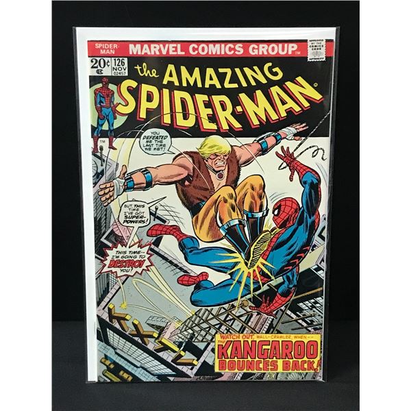 MARVEL COMICS THE AMAZING SPIDER-MAN NO.126