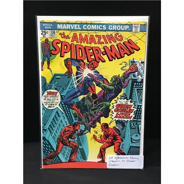 MARVEL COMICS THE AMAZING SPIDER-MAN NO.136