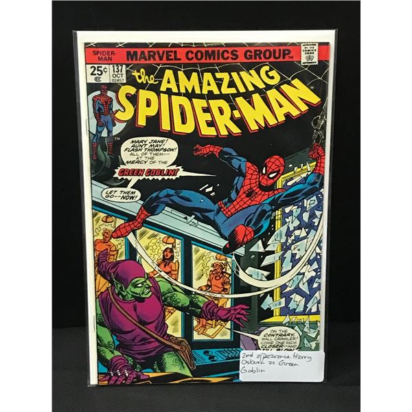 MARVEL COMICS THE AMAZING SPIDER-MAN NO.137
