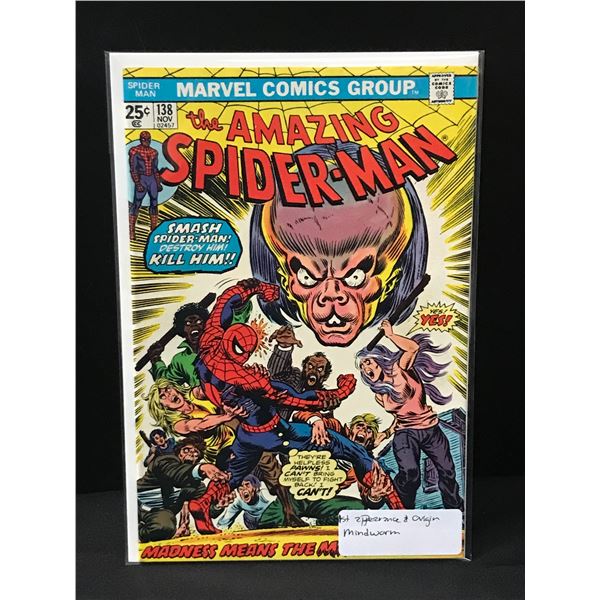 MARVEL COMICS THE AMAZING SPIDER-MAN NO.138