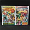 Image 1 : LOT OF 2 AMAZING SPIDERMAN COMICS #154-155 - MARVEL COMICS