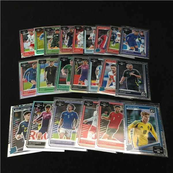 LOT OF FIFA ROAD TO WORLD CUP SOCCER TRADING CARDS