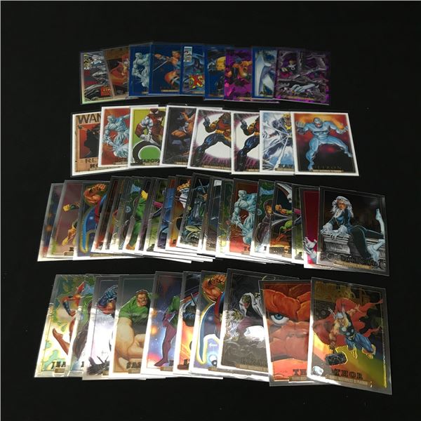 LOT OF SUPER HERO TRADING CARDS