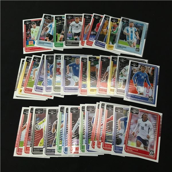 LOT OF DONRUSS ROAD TO FIFA WORLD CUP SOCCER TRADING CARDS