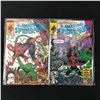 Image 1 : LOT OF 2 AMAZING SPIDERMAN COMICS #318 - #319 (MARVEL)