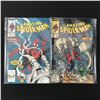 Image 1 : LOT OF 2 AMAZING SPIDERMAN COMICS #302 - #303 (MARVEL)