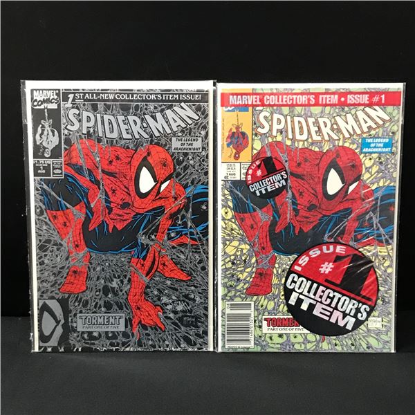 LOT OF 2 AMAZING SPIDERMAN #1 COMICS - MARVEL COMICS