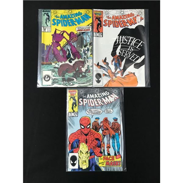 LOT OF 3 THE UNCANNY X-MEN COMICS - MARVEL COMICS