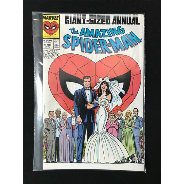 THE AMAZING SPIDERMAN GIANT SIZED ANNUAL #21 - MARVEL COMICS